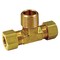Homeplus+ ATC 3/8 in. Compression X 3/8 in. D Compression Brass Tee 6JC126310701023 - alternate 1